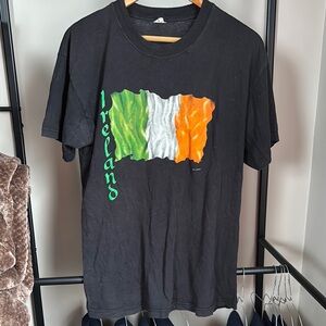 Black Ireland Graphic T-Shirt